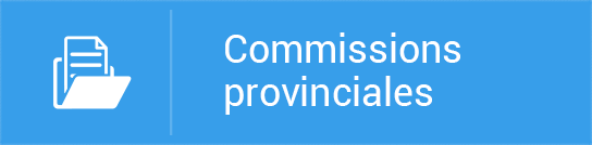 Résultats des commissions - Commission provinciales